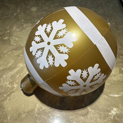 24-Inch Inflatable Snow Ball Outdoor Garden Decoration