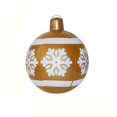 24-Inch Inflatable Snow Ball Outdoor Garden Decoration