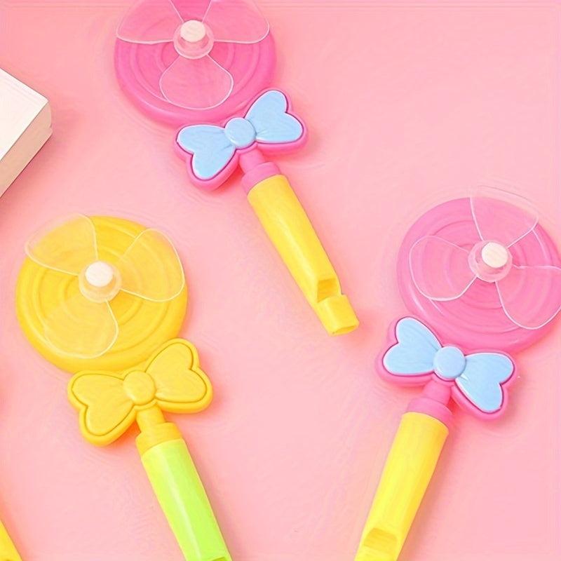 Lollipop Whistle Windmill Candy Party Supplies