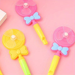 Lollipop Whistle Windmill Candy Party Supplies