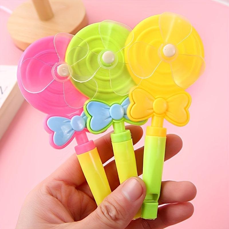 Lollipop Whistle Windmill Candy Party Supplies