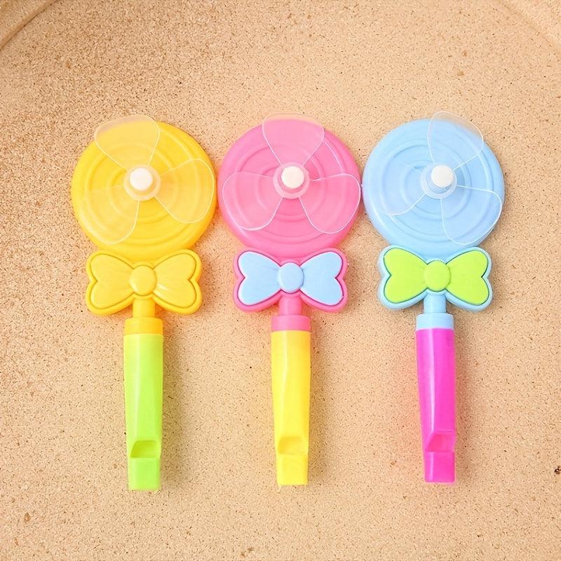 Lollipop Whistle Windmill Candy Party Supplies
