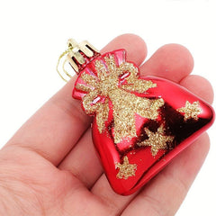 6pcs Gift Bag Shaped Christmas Tree Ornaments