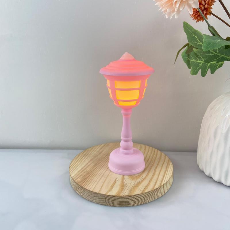Colorful Desk Lamp Simulation Street Light Luminous Night Light