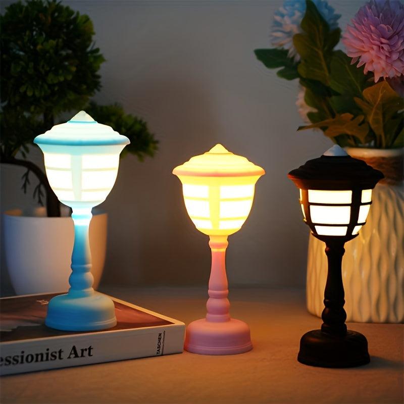 Colorful Desk Lamp Simulation Street Light Luminous Night Light