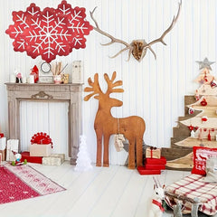 3pcs Snowflake Balloons Christmas Winter Party Birthday Holiday Decor