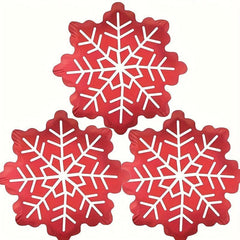 3pcs Snowflake Balloons Christmas Winter Party Birthday Holiday Decor