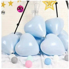 50 Heart Shaped Balloons for Weddings & Birthdays
