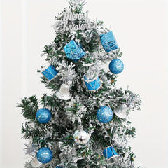 32pcs Christmas Tree Foam Hanging Ornament Holiday Party Decoration Supplies