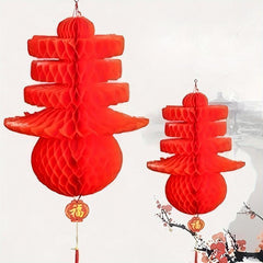 Spring Folding Lantern Welcome Spring Decoration
