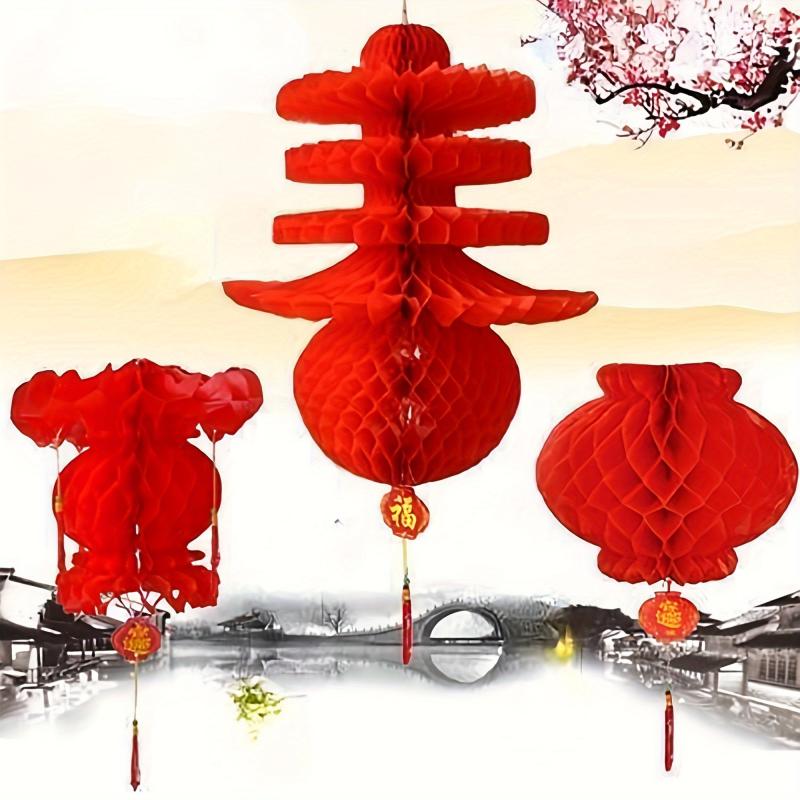 Spring Folding Lantern Welcome Spring Decoration