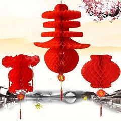 Spring Folding Lantern Welcome Spring Decoration