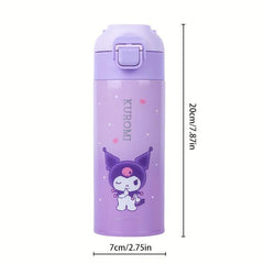400ML Kuromi Gradient Insulation Cup 316 Stainless Steel Portable Cup