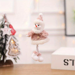 Christmas Pendant Snow Doll Mini Doll for Tree Decoration