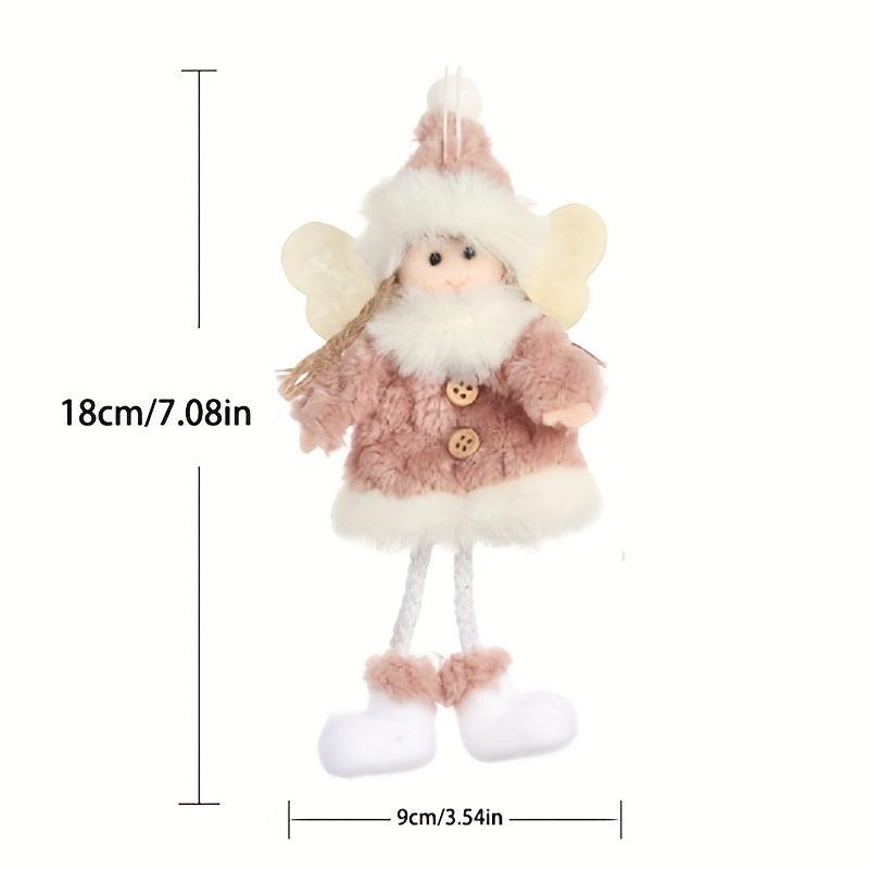 Christmas Pendant Snow Doll Mini Doll for Tree Decoration