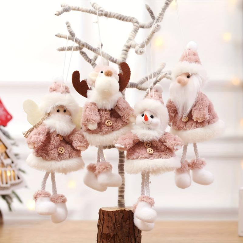 Christmas Pendant Snow Doll Mini Doll for Tree Decoration