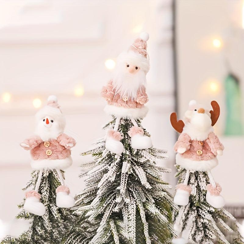 Christmas Pendant Snow Doll Mini Doll for Tree Decoration