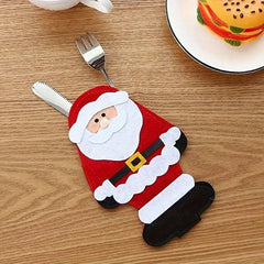 Christmas Cutlery Set Fork Bag Christmas Supplies
