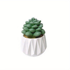 Mini Succulent Car Ornament Resin Decoration