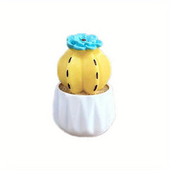 Mini Succulent Car Ornament Resin Decoration