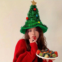 Christmas Tree Hat Christmas Decorations Hat for Christmas Party