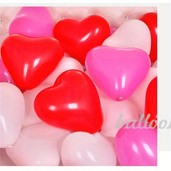 30pcs Matte Love Heart Latex Balloons Wedding Supplies Romantic Decoration