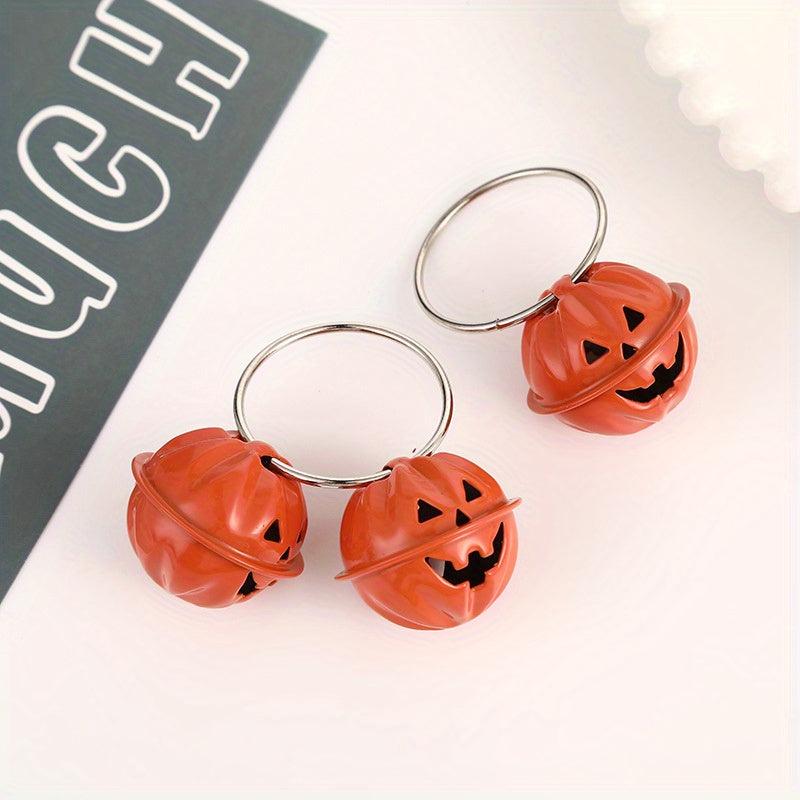 Halloween Pumpkin Bell Key Chain Pendant Decoration
