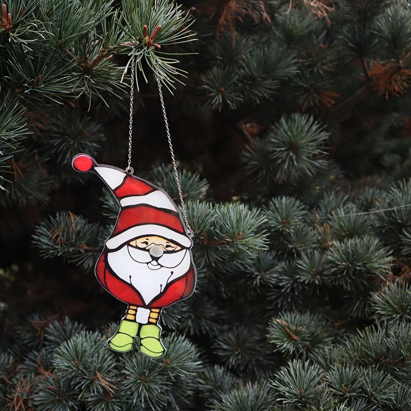 Acrylic Santa Claus Decoration Pendant