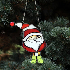 Acrylic Santa Claus Decoration Pendant