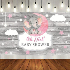 Gender Reveal Baptism Background Cloth Party Decoration Banner Cloth