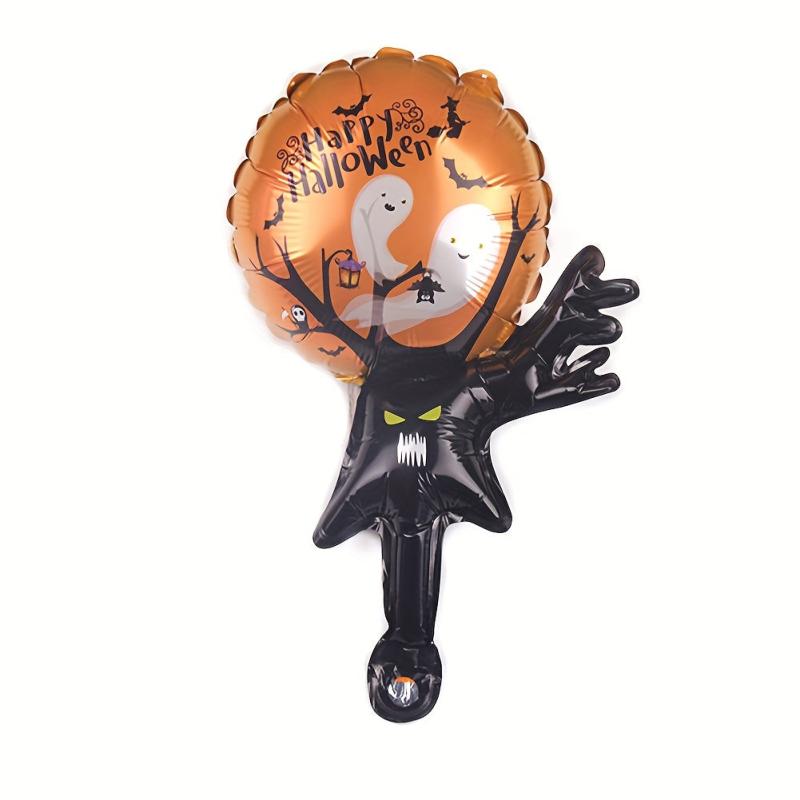 9pcs Halloween Foil Balloon Set Pumpkin Spider Bat Party Decoration