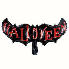9pcs Halloween Foil Balloon Set Pumpkin Spider Bat Party Decoration