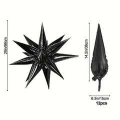 Water Drop Shaped Star Balloon DIY Kit for Parties, Birthdays, Weddings