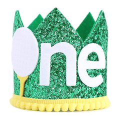 Sparkly Lion Crown Hat for Kids Party Watermelon Rainbow Sequins