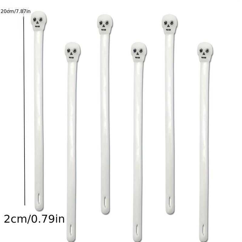 2pcs Halloween Small Toys Elastic Rope Noodles TPR Pumpkin Ghost LaLala Band