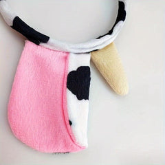 1pc Horn Ear Headband for Birthday Parties Halloween Cow Costume