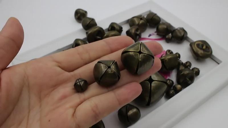 50pcs Bronze Bells 1.0.59in DIY Craft Holiday Decoration Wedding Christmas Party