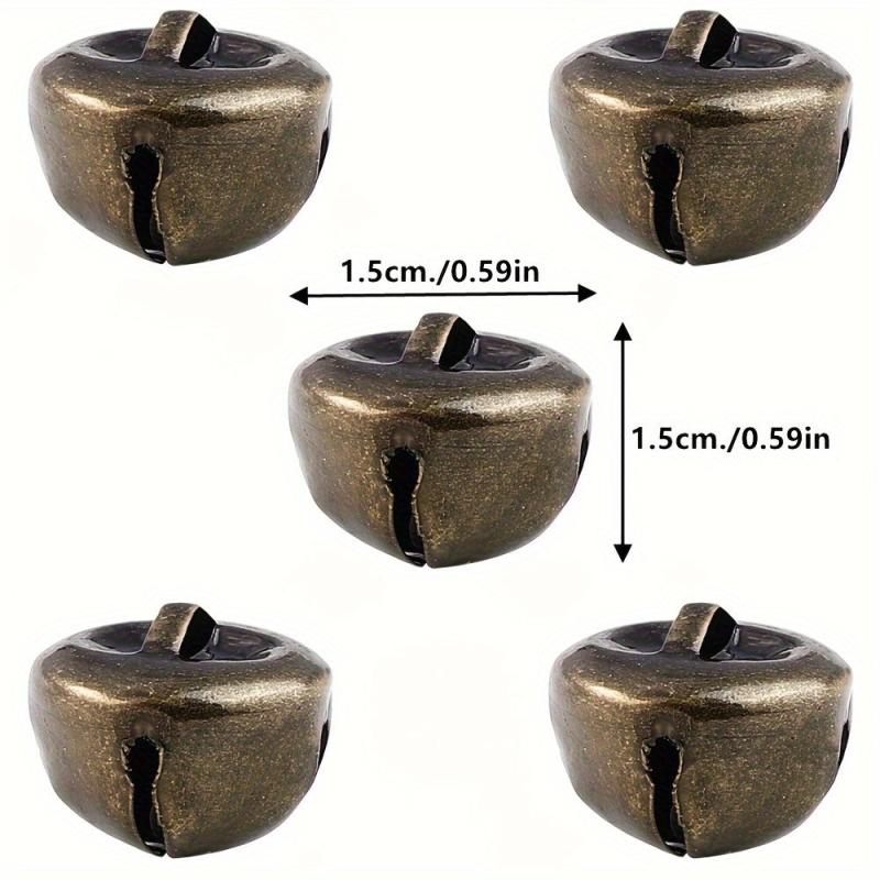 50pcs Bronze Bells 1.0.59in DIY Craft Holiday Decoration Wedding Christmas Party