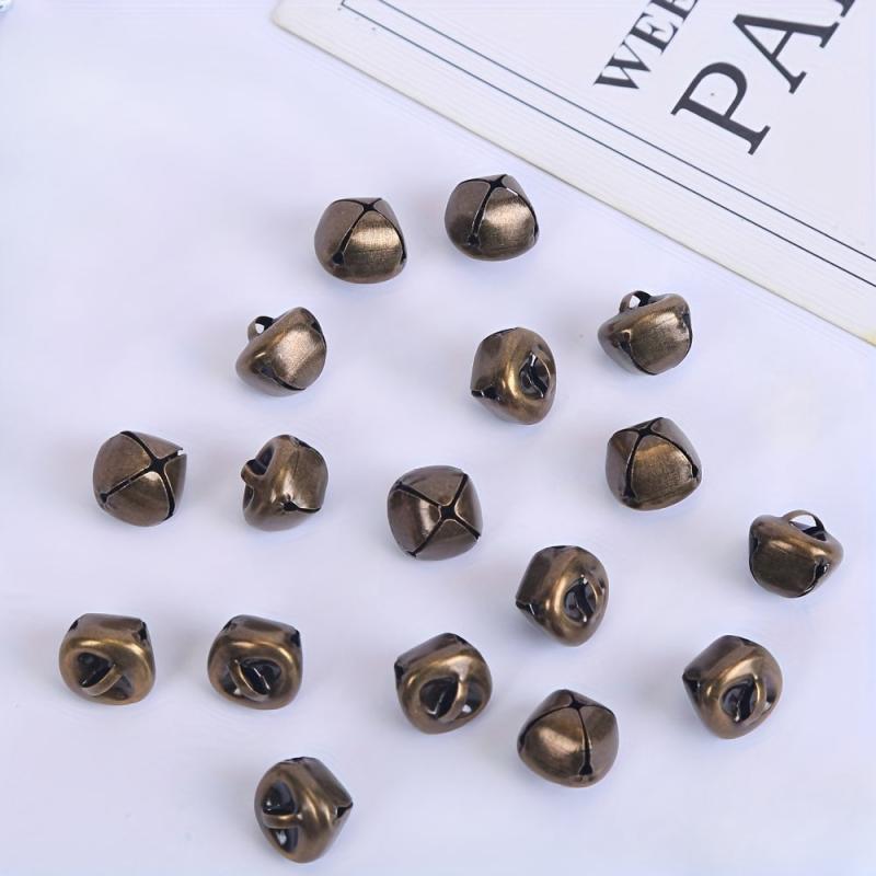 50pcs Bronze Bells 1.0.59in DIY Craft Holiday Decoration Wedding Christmas Party