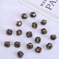 50pcs Bronze Bells 1.0.59in DIY Craft Holiday Decoration Wedding Christmas Party