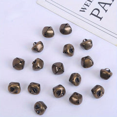50pcs Bronze Bells 1.0.59in DIY Craft Holiday Decoration Wedding Christmas Party