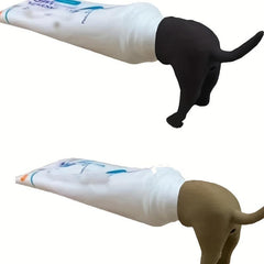 Christmas Thanksgiving Funny Dog Butt Toothpaste Top Cover