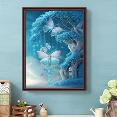 Butterfly Pattern Canvas Poster for Home Wall Decoration