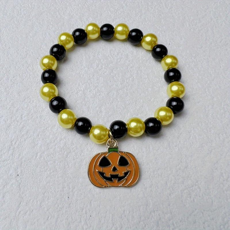 Halloween Orange Series Bracelet Holiday Accessory