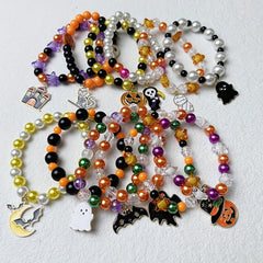 Halloween Orange Series Bracelet Holiday Accessory