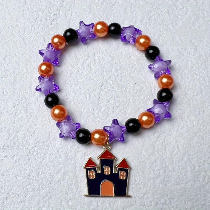 Halloween Orange Series Bracelet Holiday Accessory
