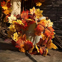 Fall Garland Maple Leaf 175 Hanging Vine Garland Artificial Autumn Foliage