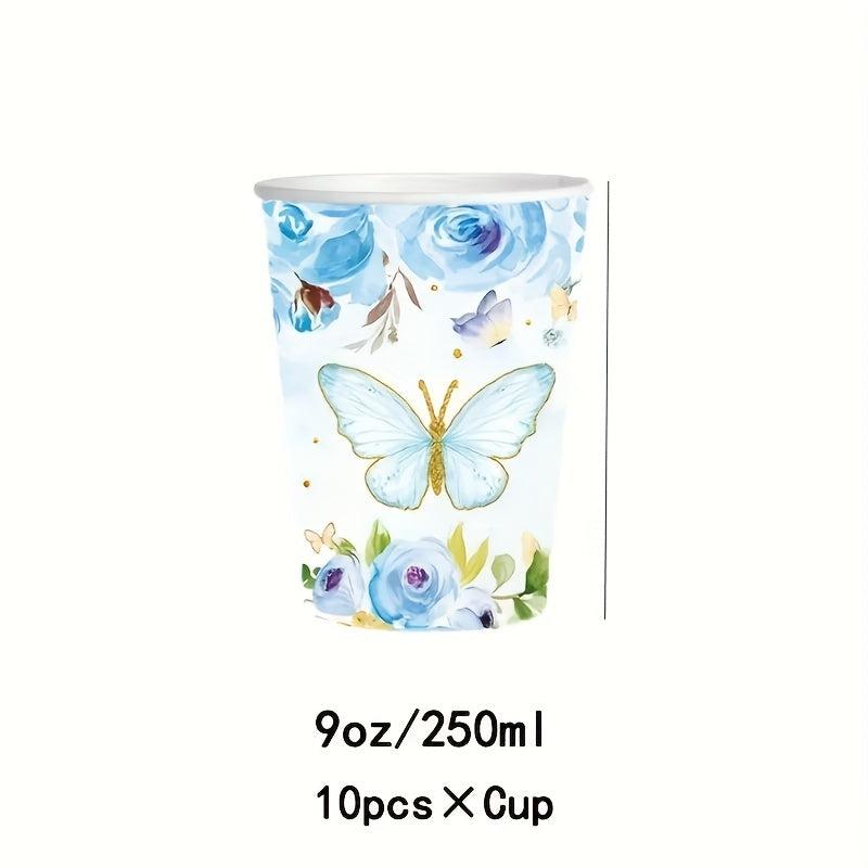 Butterfly Birthday Party Supplies Girl Baby Shower Decorations