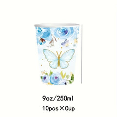 Butterfly Birthday Party Supplies Girl Baby Shower Decorations