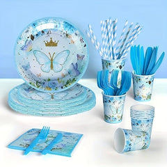 Butterfly Birthday Party Supplies Girl Baby Shower Decorations